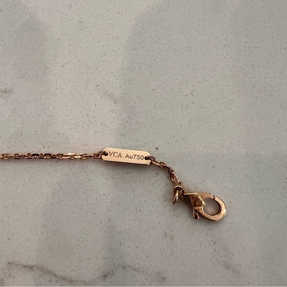 (SOLD) VCA // rhodonite Le pendant (2021 limited edition) - Picture 5 of 5